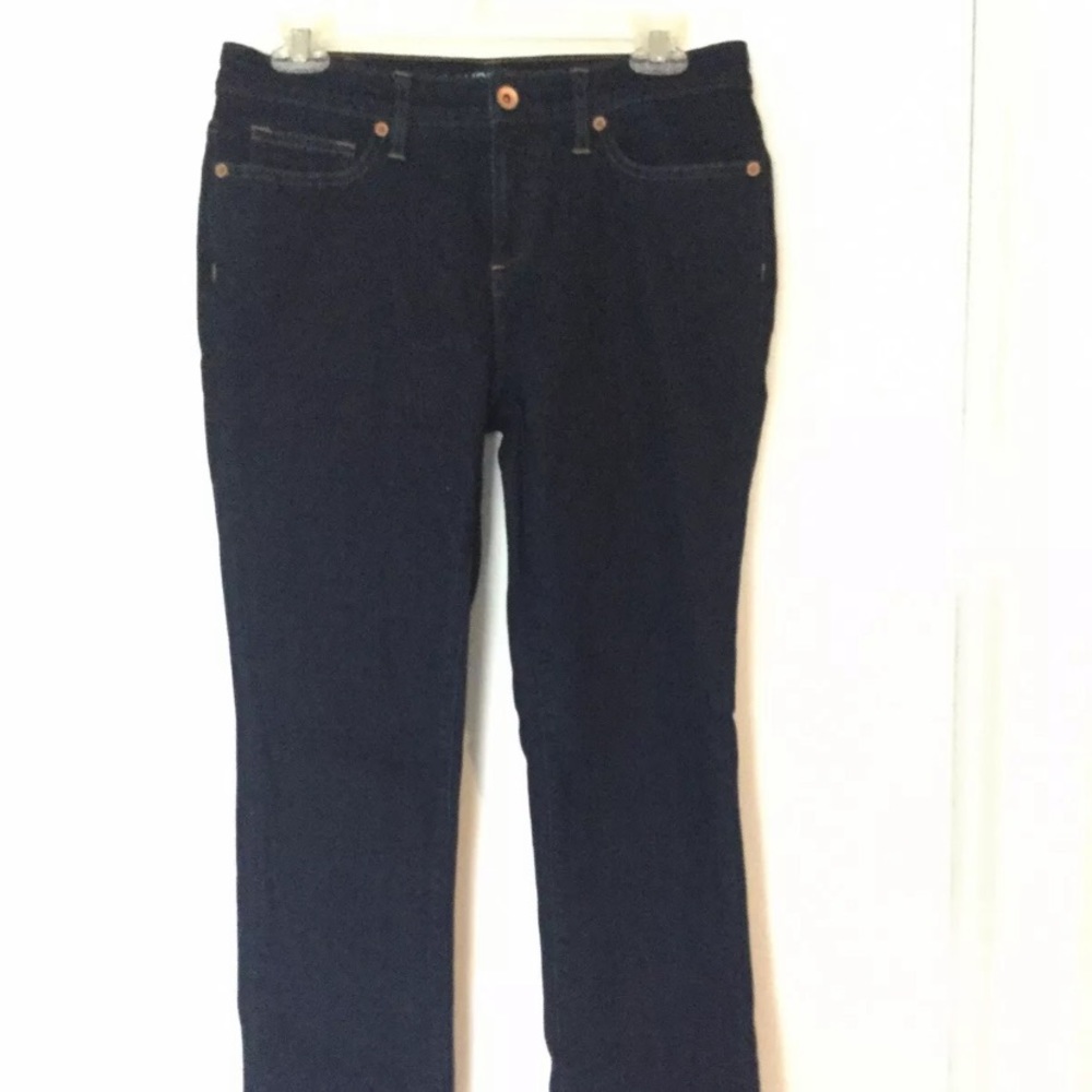 Lands’ End Chase Bank Jeans size 6 NWOT